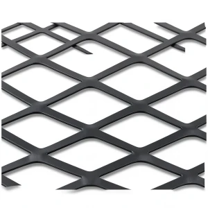 Hot Rolled Black Steel Expanded Metal Mesh Thickness 6 mm Width 1.22 m Length 3 m