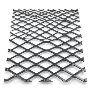 Hot Rolled Black Steel Expanded Metal Mesh Thickness 2.8 mm Width 1.22 m Length 4 m
