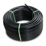 HDPE Polyethylene Coil Pipe Nominal Pressure 6 Bar PE 80 OD 110 mm SDR 22 Black