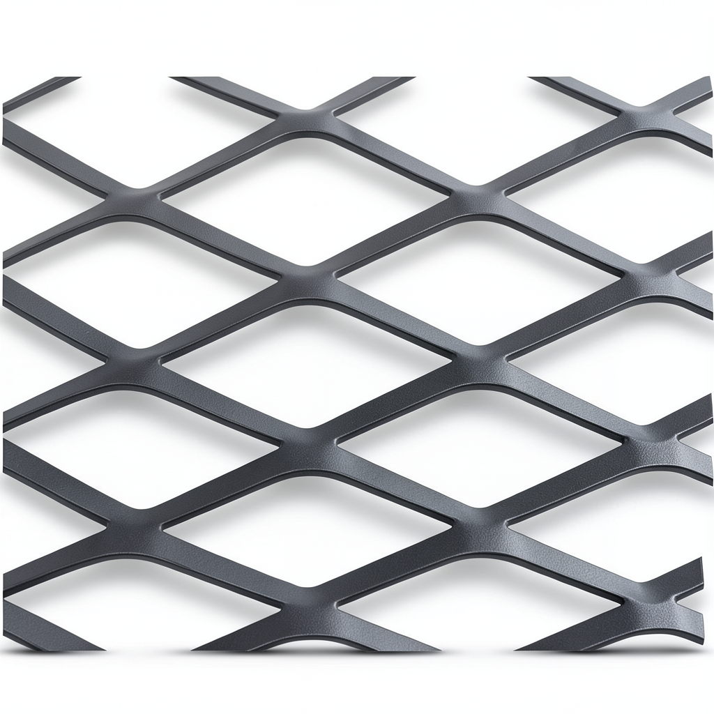 Hot Rolled Steel Expanded Metal Mesh Thickness 3 mm Width 1.22 m Length 4 m