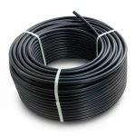 HDPE Plastic Coil Pipe PN 6 Bar PE 80 125 mm SDR 22 Black