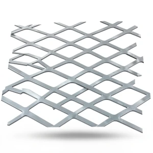 Hot Rolled Steel Expanded Metal Mesh Thickness 3.8 mm Width 1.22 m Length 4 m
