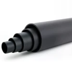 HDPE Polyethylene Pipe PN 4 Bar PE 80 Outside Diameter 225 mm SDR 33 Black