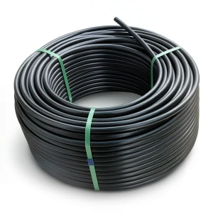 لفة أنابيب HDPE ضغط 16 بار PN 16 PE 80 قطر خارجي 110 مم SDR 9 لون اسود