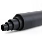 HDPE Polyethylene Pipe 4 Bar Pressure PE 80 Outer Diameter 250 mm SDR 33 Black