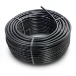 HDPE Plastic Coil Pipe PN 16 Bar PE 80 OD 140 mm SDR 9 Black