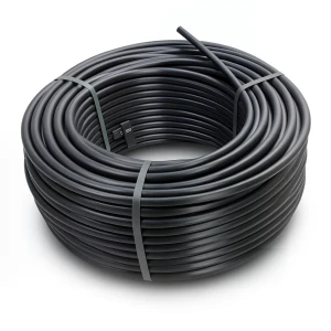 HDPE Plastic Coil Pipe PN 16 Bar PE 80 OD 140 mm SDR 9 Black