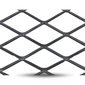 Hot Rolled (Black) Steel Expanded Metal Mesh Thickness 1.2 mm Width 1.22 m Length 4 m