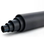 HDPE Pipe Pressure 4 Bar PE 100 Size OD 355 mm SDR 33 Black