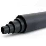 HDPE Pipe Nominal Pressure 4 Bar PE 80 OD 400 mm SDR 33 Black