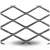 Hot Rolled Black Steel Expanded Metal Mesh Thickness 1.4 mm Width 1.22 m Length 2 m - Image 1