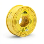 لفة سلك كهرباء امريكي AWM نحاس مجدول 600 فولت 10 AWG عزل PVC لون أصفر طول 500 قدم | شركة الفنار
