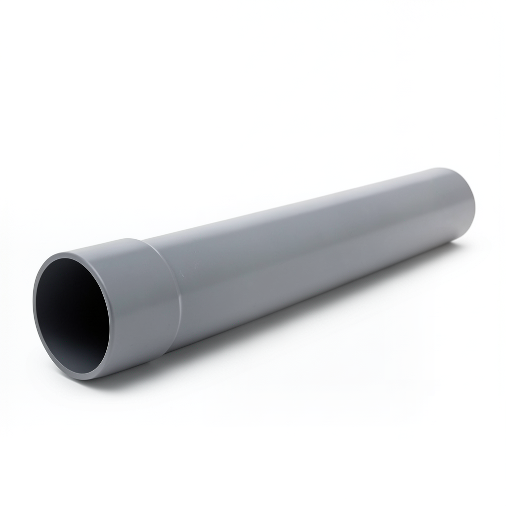 أنابيب UPVC جدول 80 مقاس ¼ 1 إنش سمك 4.9 مم لون رمادي