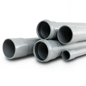 أنابيب UPVC بلاسكو جدول 80 مقاس 1½ إنش سمك 5.1 مم لون رمادي