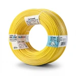 لفة سلك كهرباء امريكي AWM نحاس مجدول 600 فولت 3 AWG معزول PVC لون أصفر طول 500 قدم | شركة الفنار