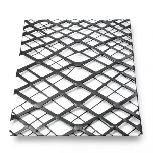 Hot Rolled Black Steel Expanded Metal Mesh Thickness 1.4 mm Width 1.22 m Length 7 m