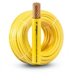 سلك كهرباء امريكي AWM نحاس مجدول 600 فولت 1/0 AWG، عزل PVC لون أصفر، طول اللفة 500 قدم | شركة الفنار