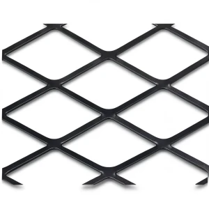 Hot Rolled Black Steel Expanded Metal Mesh Thickness 1.5 mm Width 1.22 m Length 3 m
