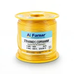 Stranded Copper AWM American Wire 600V 4 AWG PVC Insulation Yellow 500 ft | Al Fanar