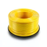 Stranded Copper AWM American Electric Wire 600V 2 AWG PVC Insulated Yellow 500 feet | Al Fanar