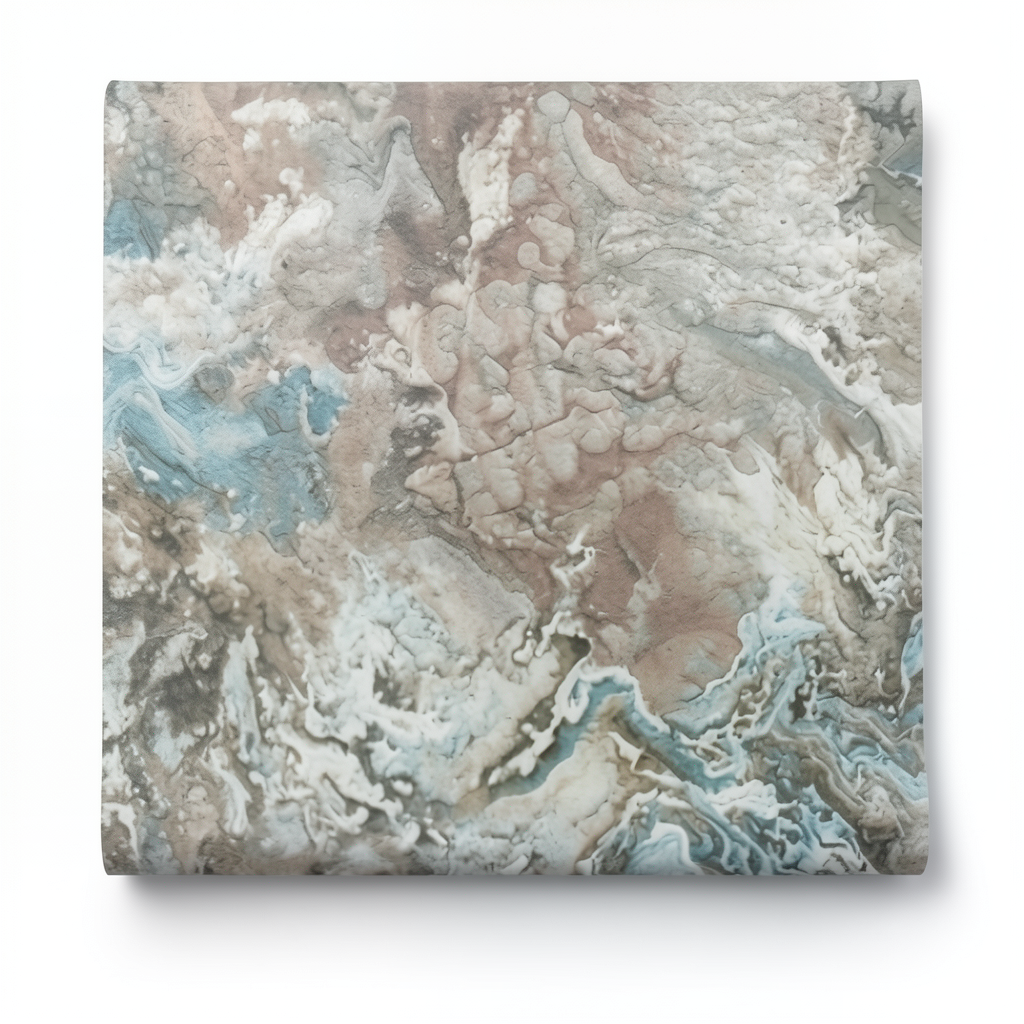Marble Wallpaper Multicolor 10m x 1.06m, Model 84611