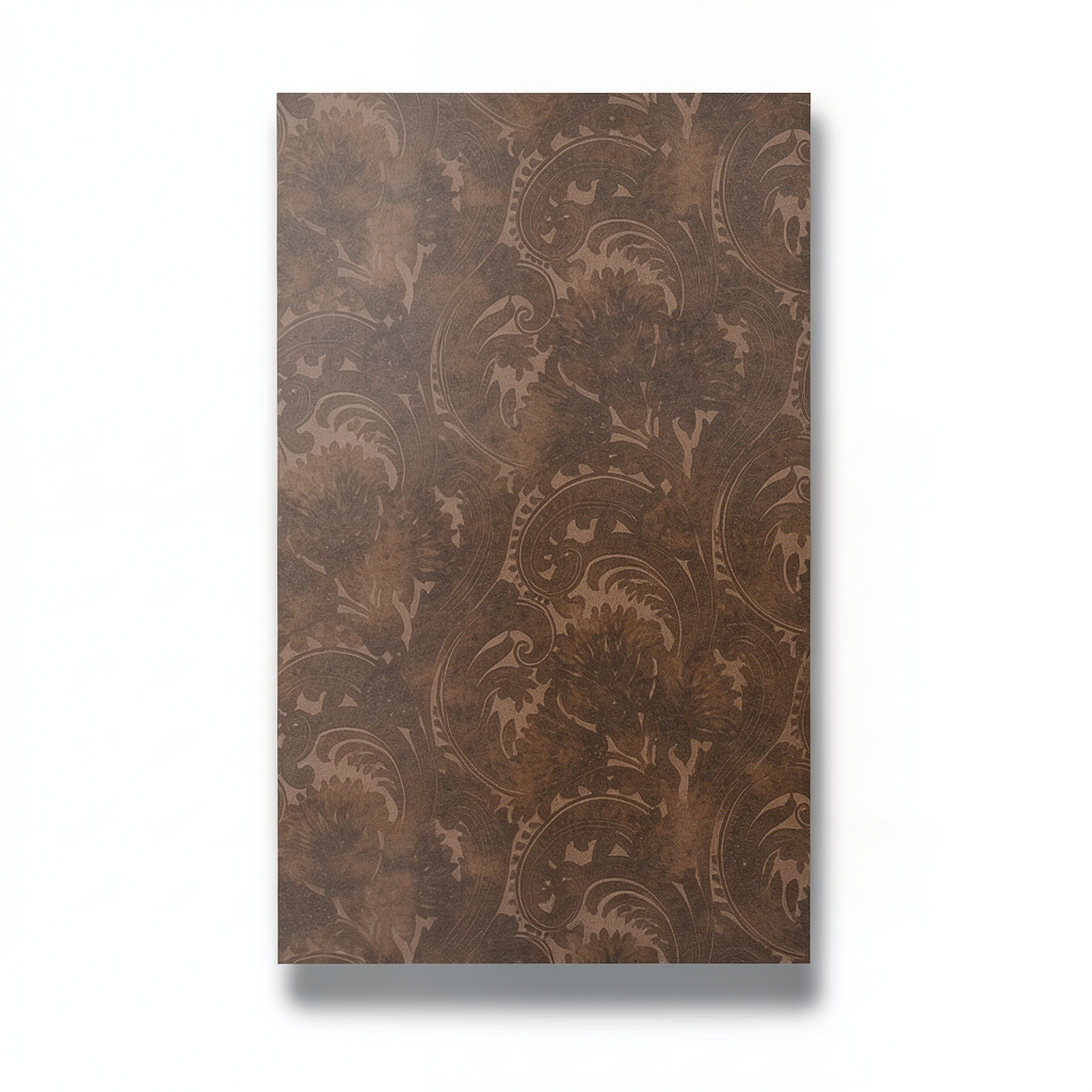 Dutch Patterned Wallpaper 10 m x 0.53 m Brown, Model 18384