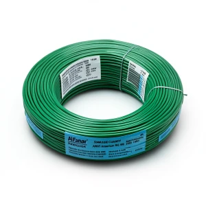 Stranded Copper AWM American Wire 600V 16 AWG PVC Insulated Green 2500ft Coil | Al Fanar