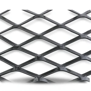 Hot Rolled Black Steel Expanded Metal Mesh Thickness 3 mm Width 1.22 m Length 7 m