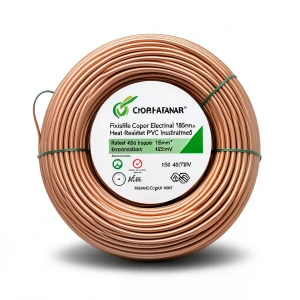 Flexible Copper Electrical Wire 185mm2 Heat Resistant PVC Insulated, 450/750V | Al Fanar