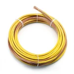 150mm2 Flexible Copper Wire 450/750V PVC Insulation 1.8mm Thick, Yellow | Al Fanar