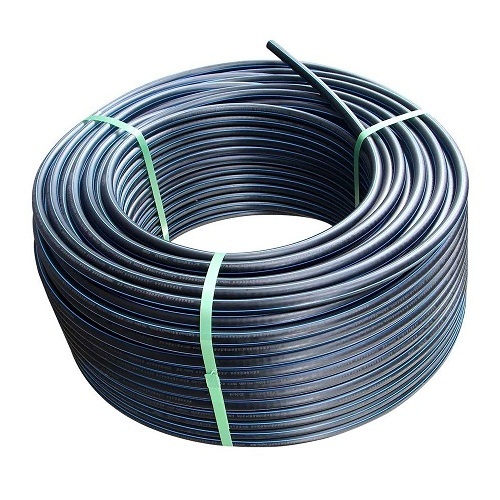 HDPE Coil Pipe Pressure 6 Bar PE 80 Size 90 mm SDR 22 Black