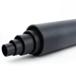 مواسير بلاستيك HDPE ضغط 4 بار PE 80 قطر خارجي 280 مم SDR 33 لون أسود