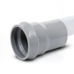 UPVC Pipe Class 3 Outside Diameter 450 mm Thickness 13.2 mm Grey Color