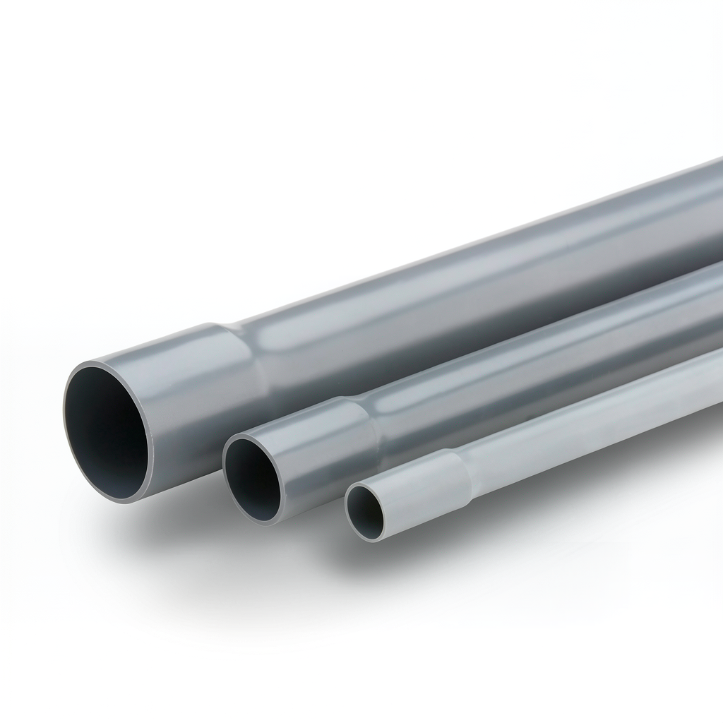 UPVC Pipe PN 10 Bar Outside Diameter 25 mm Thickness 1.5 mm Grey Color