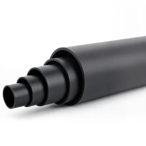 HDPE Polyethylene Pipe PN 4 Bar PE 80 Outside Diameter 225 mm SDR 33 Black