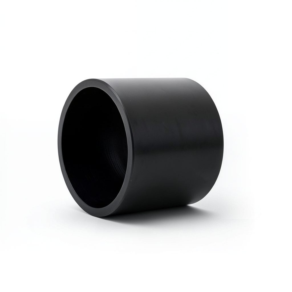HDPE Plastic Pipe 4 Bar Pressure PE 80 Outer Diameter 500 mm SDR 33 Black