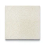 Wall Decoration Leaf-Patterned Design 10m x 0.53m Pale Beige