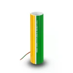 Alfanar 2.5mm² Yellow/Green Single-Core Flexible Copper Wire 450/750V PVC Insulated