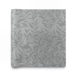 Leaf-patterned Wallpaper 0.53m x 10m Gray Color, Model 221352