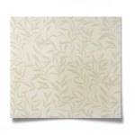 Wall Decoration Leaf-Patterned Design 10m x 0.53m Beige, Model 221353