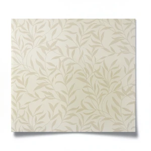 Wall Decoration Leaf-Patterned Design 10m x 0.53m Beige, Model 221353