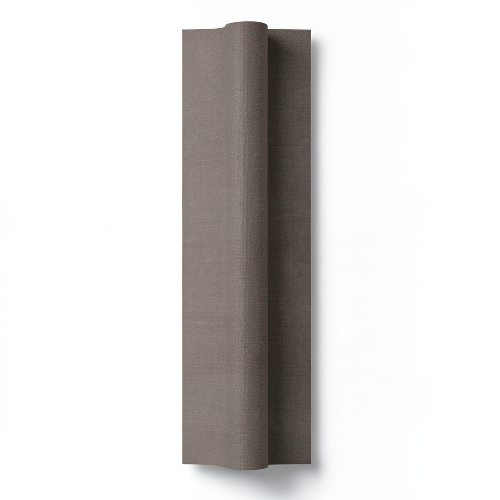 Plain Wallpaper Brown Color 10 m x 0.53 m, Model 18344