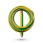 25sq mm Yellow/Green Single Wire 450/750V Flexible Copper PVC Insulated | Al Fanar