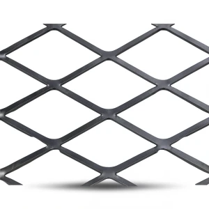 Hot Rolled Black Steel Expanded Metal Mesh Thickness 1.5 mm Width 1.22 m Length 6 m
