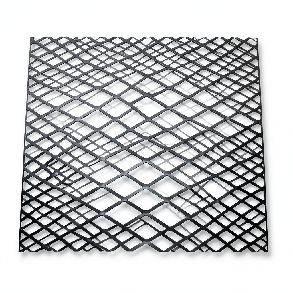 Hot Rolled Black Steel Expanded Metal Mesh Thickness 1.5 mm Width 1.22 m Length 7 m