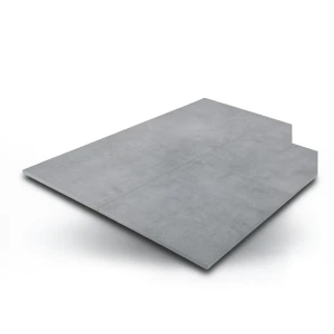 بورسلين أرضيات 120×120 سم، ارتفاع 0.9 سم، لون رمادي، موديل Privilege
