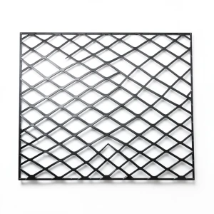 Hot Rolled Black Steel Expanded Metal Mesh Thickness 1.5 mm Width 1.22 m Length 6 m