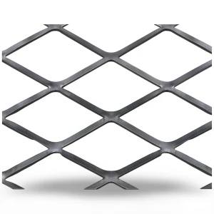 Hot Rolled Black Steel Expanded Metal Mesh Thickness 1.7 mm Width 1.22 m Length 7 m