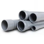 UPVC Pipes Nominal Pressure 6 Bar Outside Diameter 75 mm Thickness 2.2 mm Gray