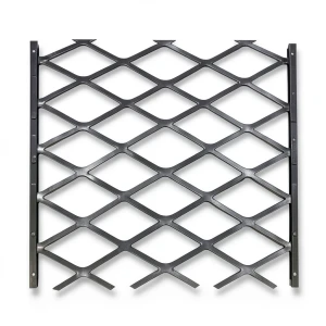 Hot Rolled Black Steel Expanded Metal Mesh Thickness 1.7 mm Width 1.22 m Length 4 m